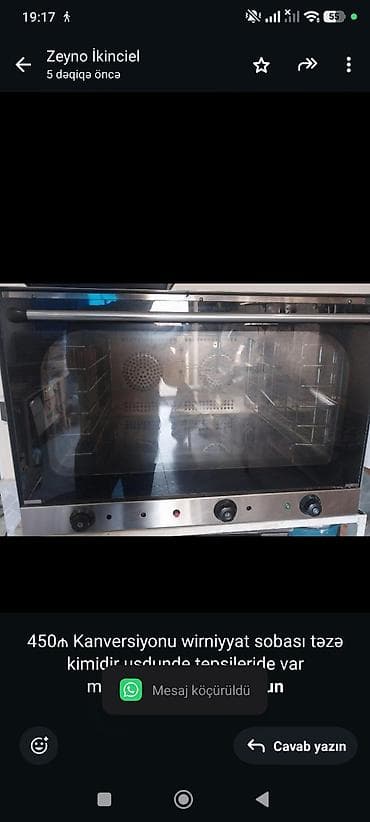 450₼ Kanversiyonu wirniyyat sobası təzə kimidir usdunde tepsileride — 1