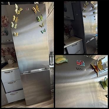 2 qapılı Vestel Soyuducu Satılır, rəng - Gümüşü — 1