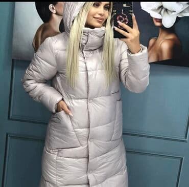 palto qadın üçün: Palto, rəng - Boz — 2