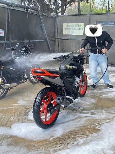 mitsubishi lancer evolution: TVS Raider motosiklet Qiymetde cuzi endrim elyecem mator karopka — 1