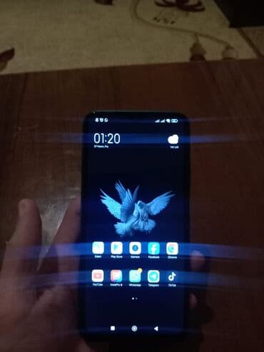 xiaomi redmi note 9 's: Redmi 9T, 128 GB, rəng - Göy, Barmaq izi — 2