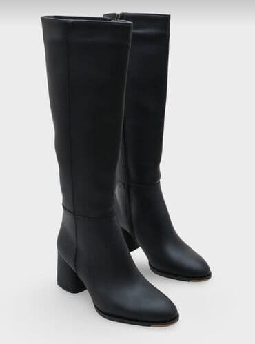 zamşa ayaqqabı: Çəkmə, Ölçü: 38, rəng - Qəhvəyi, Yeni — 2