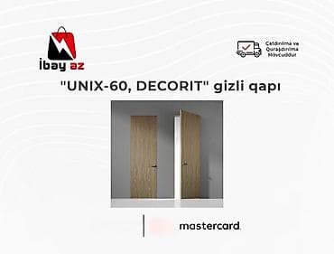 "UNIX-60, DECORIT" gizli qapıUNIX-60,DECORIT Gizli Qapı