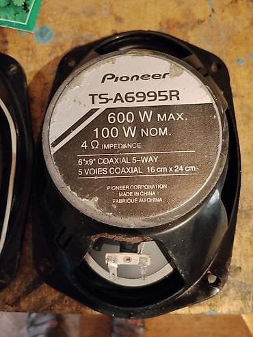 x96 android box: Pioneer TS-A6975R avtomobil dinamikləri. Şəkillərdə 4 ədəd oval — 6