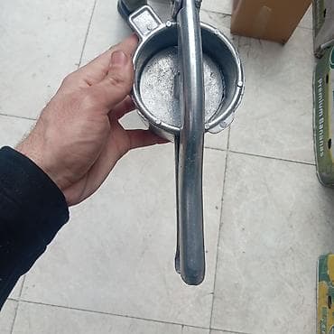 tok cayniki: Metal əl tipi sitrus şirəçəkən - Material: tammetaldan (döküm) — 3