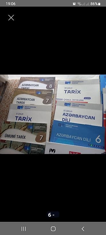 Kitablar biri 3 man.satılır — 6