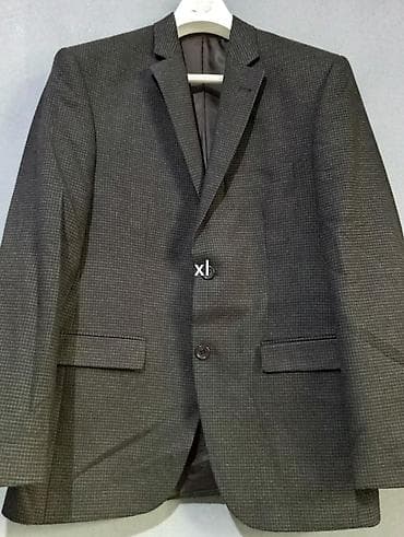 kisi kurtka modelleri: Kişi klassik pencəyi - Ölçü: XL (etiketdə göstərilib) - Rəng: Tünd — 1