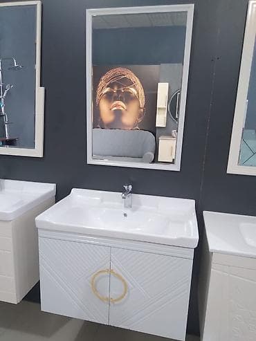 ev ucun generator: Banyo mebeli və üzlük dəstləri - Müxtəlif dizaynda asma və döşəmə — 9