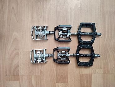 Велосипеды: Pedal Shimano SPD M-324-50m,.Pedal HT bmx Gara-45m, HT — 1