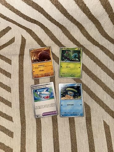 Pokemon TCG yapon dilində kartlar dəsti Məzmun: - 4 ədəd orijinal — 1