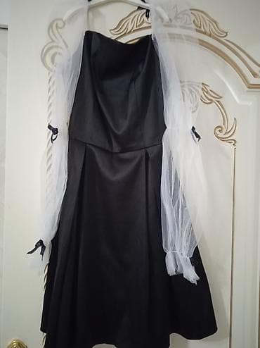 ziyafət geyim: Qadın geyimləri – 3 ədəd don dəsti 1 defe geyilib,yeni kimidi,ayrı — 2