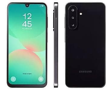 samsung a11s: Samsung Galaxy A26 5G, rəng - Qara, Barmaq izi — 3