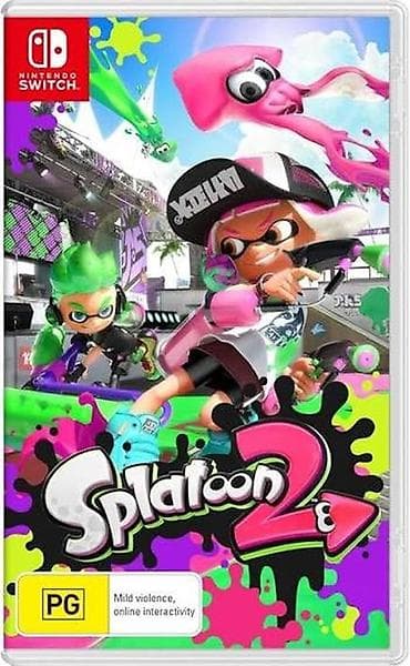 switch: Nintendo Switch üçün Splatoon 2 oyunu – rəngli, sürətli və komanda — 1