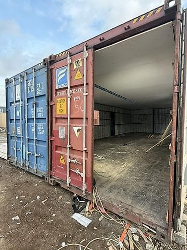 konteynerlərin satışı: 40 fut konteyner – ofis/yaşayış üçün təmirə hazır modul — 5