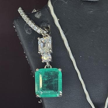 sir urekli: Dəstə daxildir: Sırğa, Kulon, Üzük, Gümüş, 925 Əyar — 3