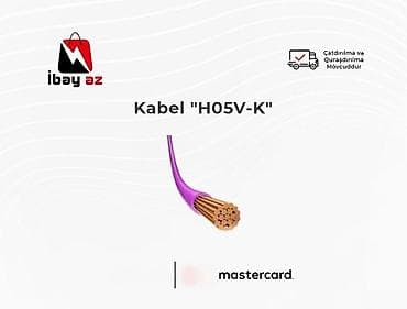 elektron saat: Kabel "H05V-K" 💳 Kredit şərtlərimiz mövcuddur : ✅Sürətli və etibarlı — 1