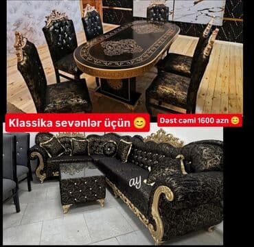 стул обеденный: Yeni, Divan, Masa və oturacaqlar, Kredit yoxdur — 1