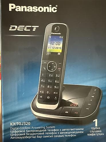 Stasionar telefon Panasonic, Simsiz, Yeni, Ünvandan götürmə — 6