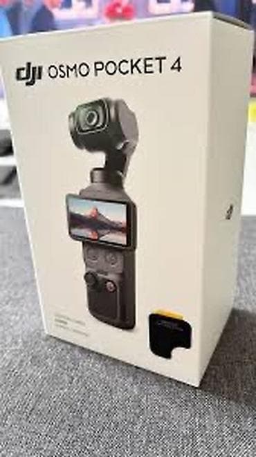 Elektronika: DJI Osmo Pocket 4 – cib ölçüsündə 3 oxlu stabilizatorlu kamera - — 1