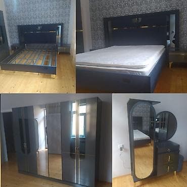 stol desdi: Yataq dəsti satılır 1200₼. 5 aydır alınıb. Matrası var.Ünvan — 1