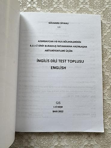 Musiqi alətləri: Məhsul: “English up to 2000 Test – Abituriyentlər üçün İngilis dili — 3