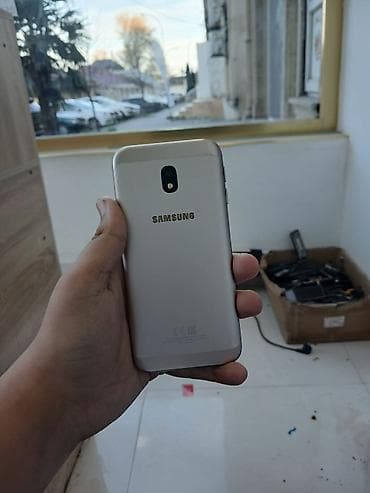 samsung z fold 2: Samsung Galaxy J3 2017, 16 GB, rəng - Gümüşü, Barmaq izi — 1