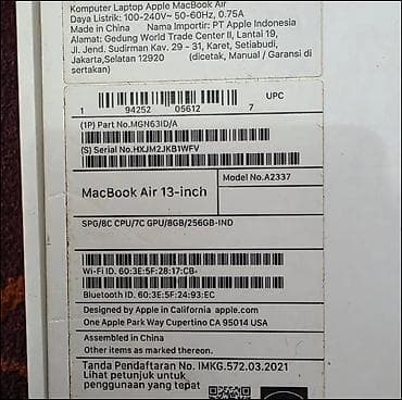 iphone 1 pro: İşlənmiş Apple MacBook, 13.3 ", Apple M1, 256 GB, Rayonlara çatdırılma — 6
