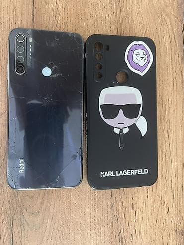 motorola telefon eski model: Redmi 64 GB, rəng - Mavi, Qırıq, Barmaq izi — 2
