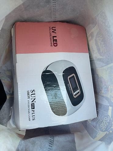 маникюр: 🔹 SATILIR – SUN H6 PLUS 108W UV/LED Dırnaq Lampası 🔹 ✔️ Model: SUN H6 — 2