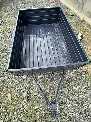 3 tekerlekli moped: Yük qoşqusu – minik avtomobili üçün - Korpus: metal, tam qapalı — 8