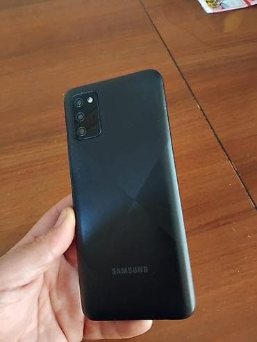samsung note 4: Samsung Galaxy A02 S, цвет - Черный, Две SIM карты — 6