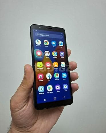 samsung 8190: Samsung Galaxy A01 Core, цвет - Синий, Две SIM карты — 2