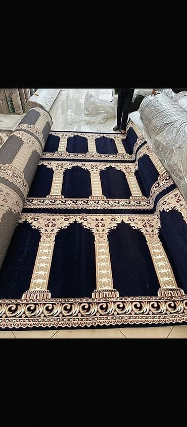 su cani: Məscid xalçası – cərgəli, sütun və tağ motivli dizayn - Növlər — 4