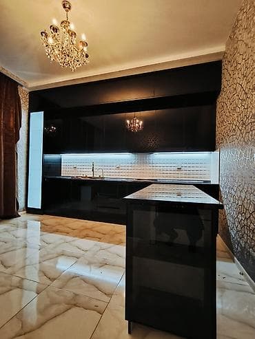 Sifarişlə mətbəx dəsti, Özü çəkən petlələr, Sadə laminat, Kredit yoxdur, Rayonlara çatdırılma, Pulsuz çatdırılma