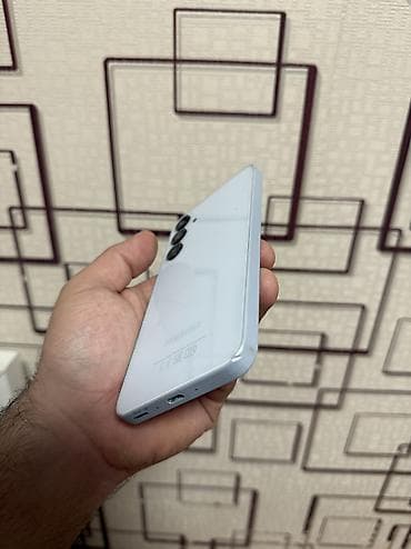galaxy s10 5g: Samsung Galaxy A35 5G, 256 GB, rəng - Mavi, Barmaq izi, İki sim kartlı, Face ID — 3