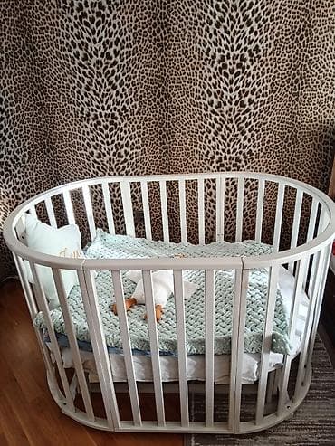 Oğlan və qız üçün, Yumru, Beşik, Dəst ilə, Matras ilə, Yellənmə mexanizmsiz