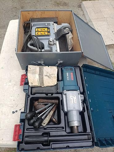 stepler böyük: Məhsul: Bosch GMB 32 maqnit əsaslı qazma standı + Bosch GBM 32-4 ağır — 5
