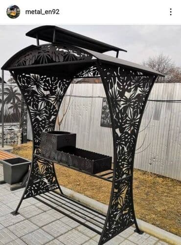 islenmis darvaza: Metal EN MMC olaraq istədiyiniz forma və ölçüde demir işlerinin — 24