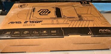 işdənmiş planşet: Monitor: MSİ 2560x1440 Ekran olcusu 27 2K Ekran tezliyi 180HZ — 3