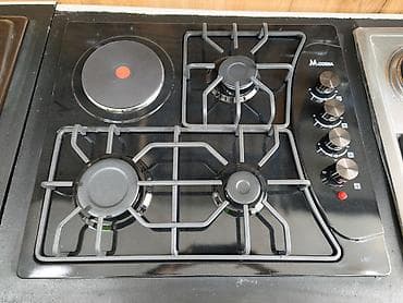 Modena qaz plitəsi – 3 qaz ocağı + 1 elektrik gözlü kombinə edilmiş