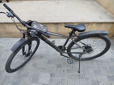 qalin tekerli velosiped: Şəhər və yüngül off-road üçün dağ velosipedi - Rəng: qara - Çərçivə — 1