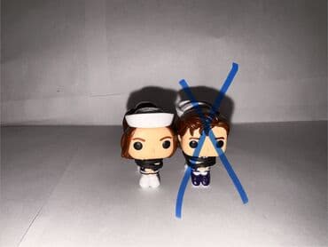 Статуэтки: Funko Pop! tərzində vinil fiqurlar dəsti - Paketdə 2 ədəd kiçik — 1