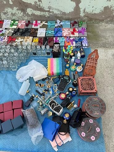 termal corab: Parfüm hazırlama dəsti və aksesuarları Məhsulun tərkibi: tecili — 8