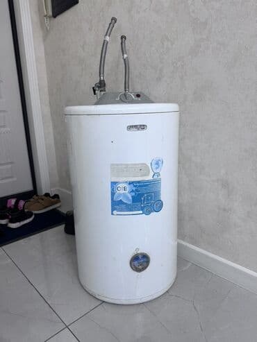 demir döküm su qızdırıcıları: Ariston su qızdırıcı az istifade edilib 100lt su tutumu var — 1
