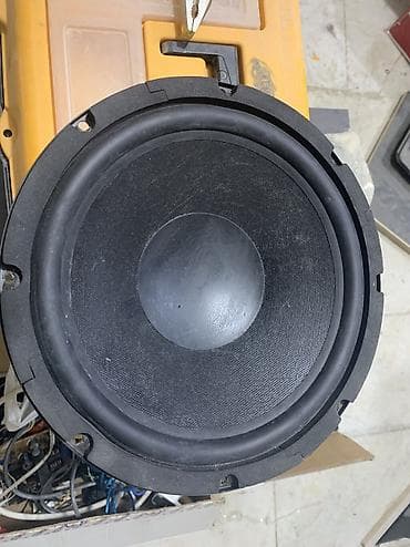 12" (təxminən 30 sm) bas/midbas dinamik - Ölçü: 12 düymlik konus