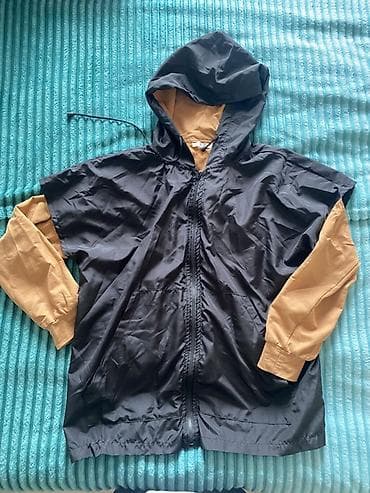 jaket turkce: L’AMOR brendi kapüşonlu üst geyim - Model: ikiqatlı kapüşonlu, ön — 1