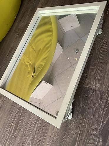 qoz sekili: Güzgü Masaüstü, Düzbucaqlı, Dekorativ, Naxışlı — 3