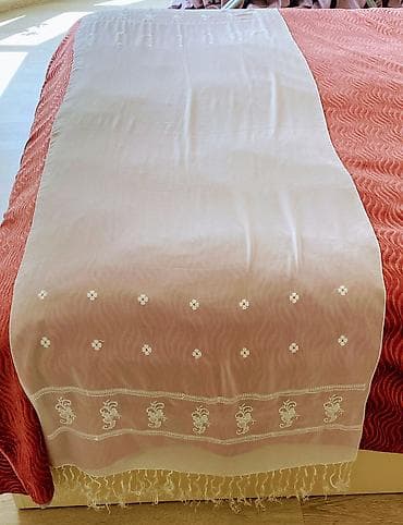 Əl İşi Dekorativ Uzun Şərf Hər biri 1 Azn. - Material: yüngül, təbii — 3