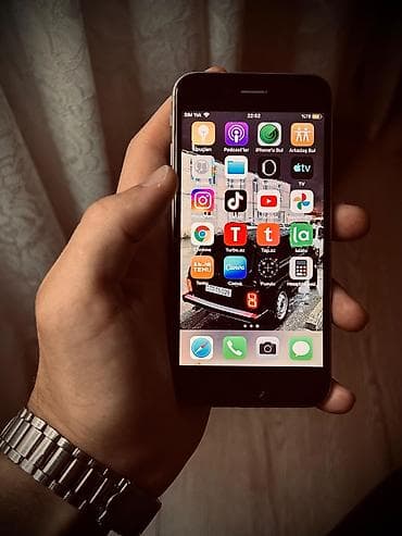 IPhone 6, Matte Silver, Отпечаток пальца — 1