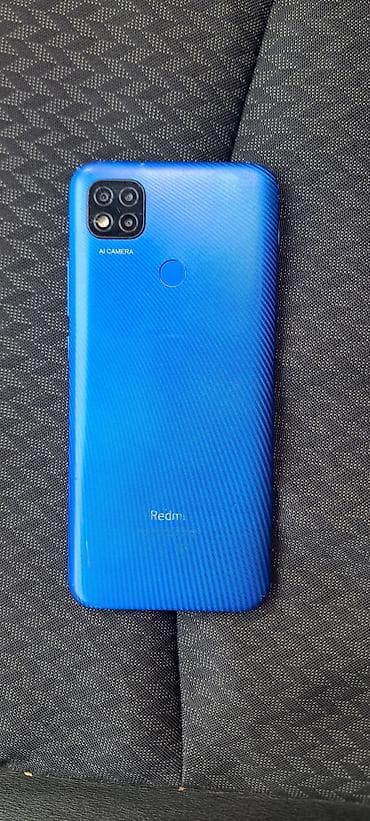 ucuz ikinci el: Redmi 9C, 64 GB, rəng - Mavi, Barmaq izi — 2